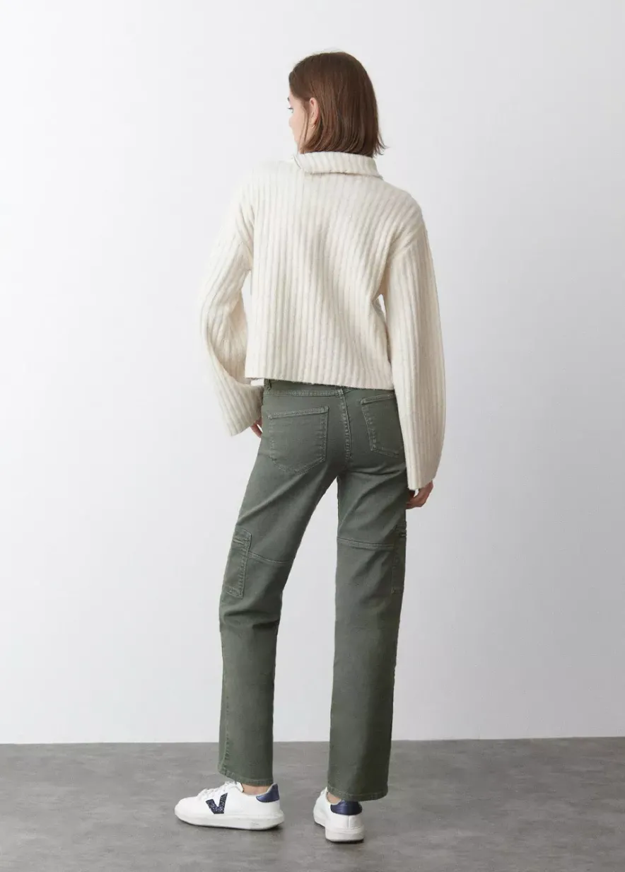 Brownie Spain Pantalon Recto Cargo-Mujer Pantalones