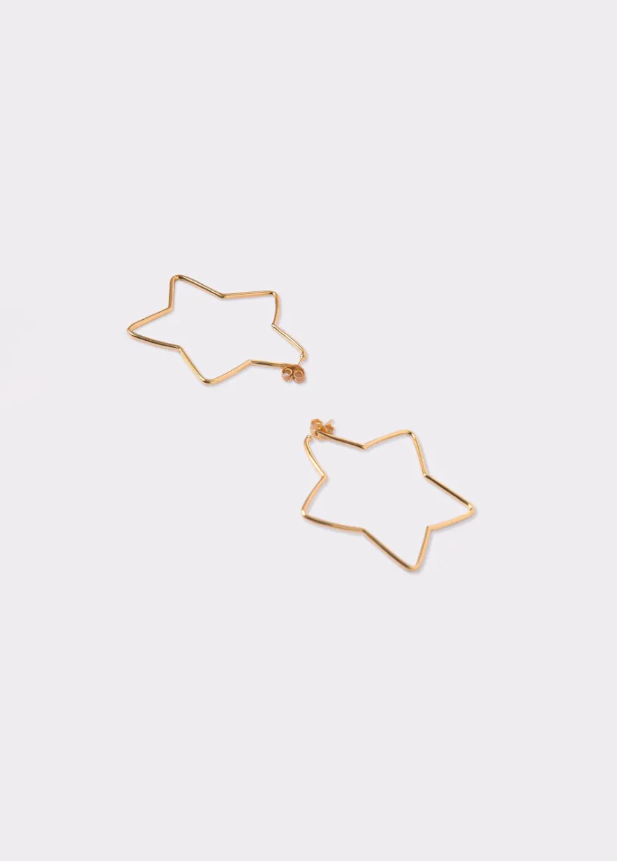 Brownie Spain Pendiente Estrella Grande-Mujer Otros Accesorios