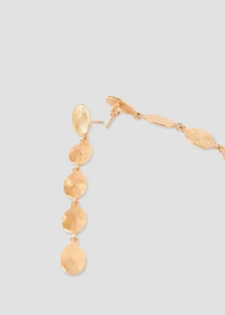 Brownie Spain Pendientes Largos Cinco Chapas Ovaladas-Mujer Otros Accesorios