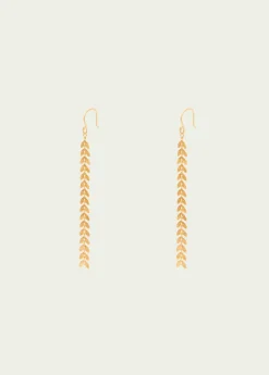 Brownie Spain Pendientes Largos Hojitas-Mujer Otros Accesorios