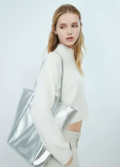 Brownie Spain Shopper Metalizado-Mujer Bolsos