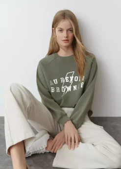 Brownie Spain Sudadera Au Revoir Foil Rayo-Mujer Sudaderas