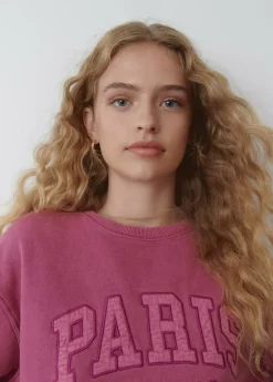 Brownie Spain Sudadera Bordada Paris-Mujer Sudaderas