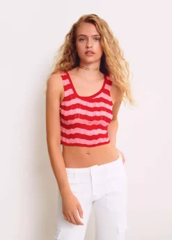 Brownie Spain Top Andy Tirantes Rayas-Mujer Tops