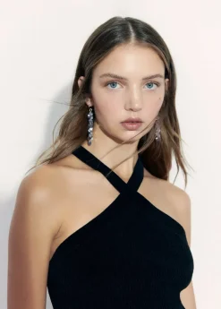 Brownie Spain Top Chenilla Cruzado-Mujer Tops