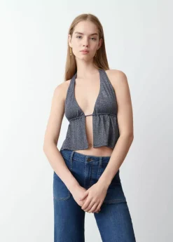 Brownie Spain Top Espalda Abierta-Mujer Tops