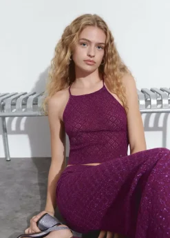 Brownie Spain Top Punto Hilo Metalizado-Mujer Tops