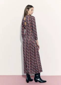 Brownie Spain Vestido Estampado Ondas-Mujer Vestidos