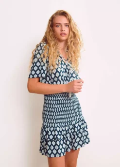 Brownie Spain Vestido Gomas Etnico Abalorios-Mujer Vestidos