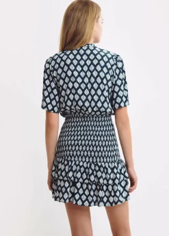 Brownie Spain Vestido Gomas Etnico Abalorios-Mujer Vestidos