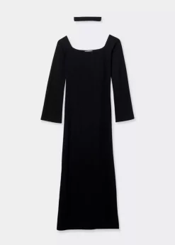 Brownie Spain Vestido Largo Escote Hombros-Mujer Vestidos