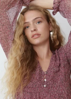 Brownie Spain Vestido Smock Pecho Suelto-Mujer Vestidos